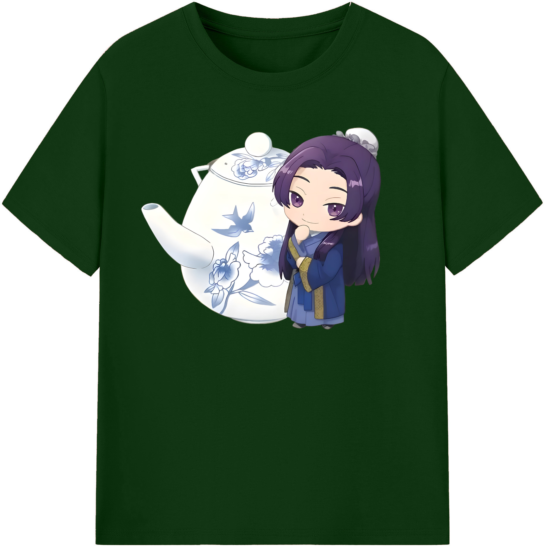 （画像用） 薬屋のひとりごと The Apothecary Diaries 綿100％半袖Tシャツ（フロントプリント）